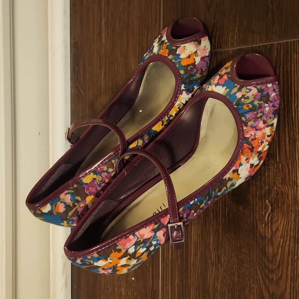 Madden Girl floral heels
